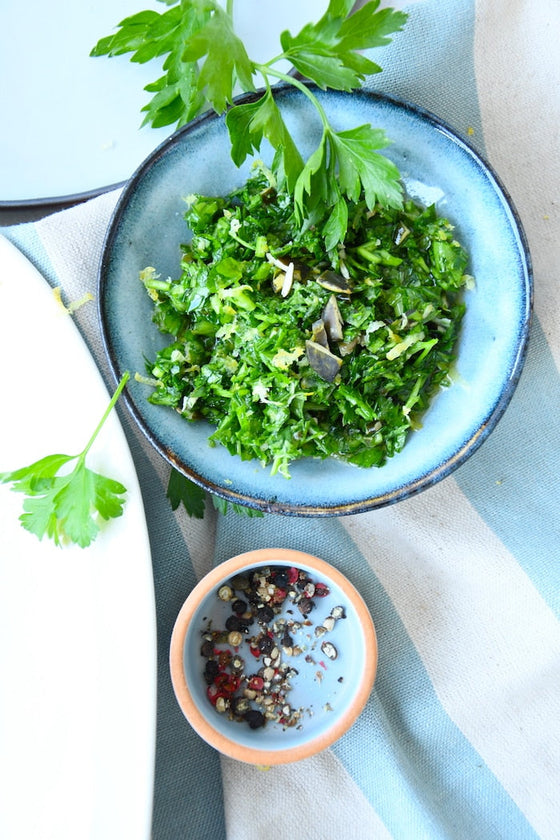 Gremolata – das frische Kräuter-Topping aus Italien