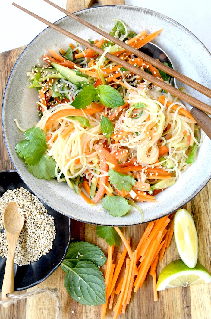Glasnudelsalat Thai-Style