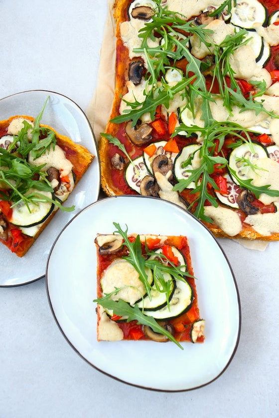 Süßkartoffelpizza