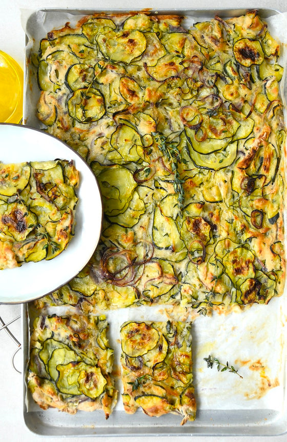 Zucchinikuchen vom Blech