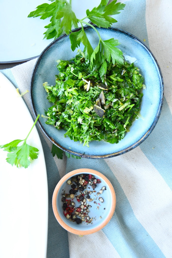 Gremolata – das frische Kräuter-Topping aus Italien