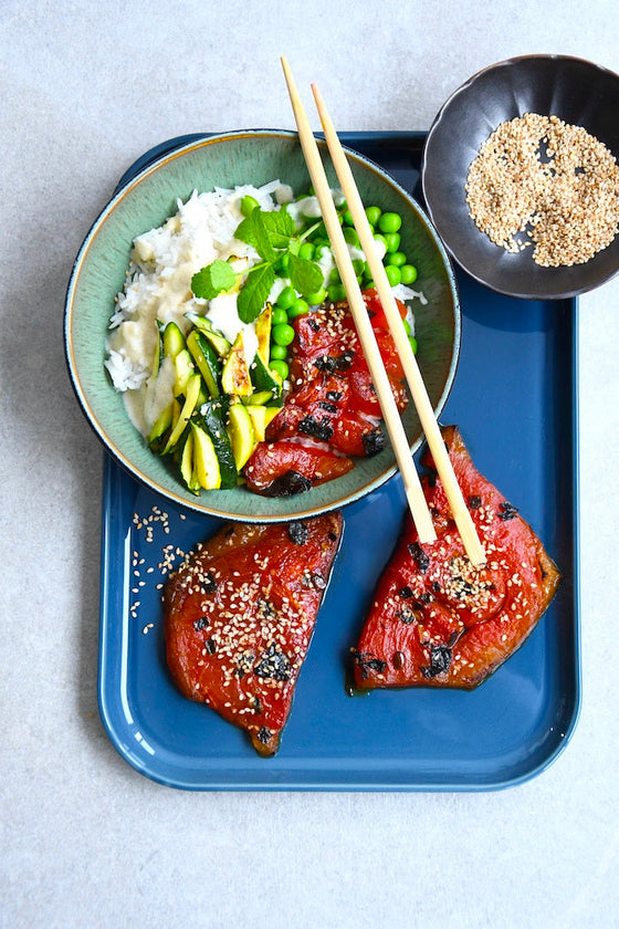 Tuna aus Wassermelone