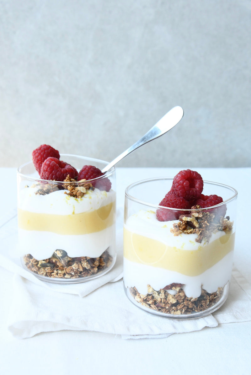 Zitronen-Schichtdessert
