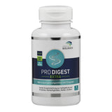 Flasche Pro Digest Extra von American Biologics mit 90 Kapseln. Enthält Enzyme zur Verdauung von Proteinen, Kohlenhydraten, Fetten und Zuckern.