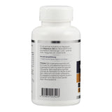 Das Bild zeigt eine weiße Plastikflasche mit einem Etikett auf der Rückseite. Auf dem Etikett stehen Informationen über ein Nahrungsergänzungsmittel namens Magnesium 300. Die Flasche hat einen weißen Schraubverschluss. Das Etikett beschreibt die optimale Aufnahme von Magnesium in fünf verschiedenen Verbindungen und enthält Verzehrempfehlungen sowie Hinweise zur Lagerung und Verwendung. Ein Barcode ist ebenfalls sichtbar.