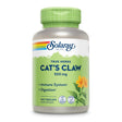 Grüne Flasche von Solaray mit "Cat's Claw" 500 mg, 100 Vegcaps. Unterstützt Immunsystem und Verdauung. Vegan und laborgeprüft.