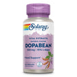 Flasche mit lila Etikett 'Solaray DOPABEAN', 333 mg, 15% L-dopa, 60 VegCaps, Nahrungsergänzungsmittel für Stimmung.