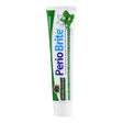 Eine Tube Zahnpasta der Marke PerioBrite mit grünem und weißem Design. Auf der Vorderseite sind der Markenname, die Geschmacksrichtung Coolmint und die Inhaltsstoffe aufgedruckt. Das Bild zeigt die Tube auf einem weißen Hintergrund.
