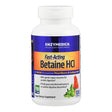 Flasche mit Enzymedica Fast-Acting Betaine HCl, 120 Kapseln, zur Linderung von Sodbrennen und Verdauungsstörungen, vegan.