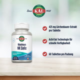 Nahrungsergänzungsmittel "Maximum NK Cells" von KAL mit 425 mg Lärchenbaum-Extrakt pro Tablette, ActivTab Technologie, 60 Tabletten pro Packung.
