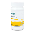 Eine weiße Plastikflasche mit einem Schraubverschluss, auf der "SFI Health" und "Vitamin K2" steht. Die Flasche enthält 60 Kapseln und ist als Nahrungsergänzungsmittel gekennzeichnet. Das Etikett ist in Weiß und Gelb gehalten.