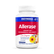 Eine Flasche mit dem Produkt 'Allerase' von Enzymedica, unterstützt bei Umweltbelastungen, enthält 60 Kapseln, vegan und koscher.