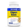Flasche mit Enzympräparat 'Digest Basic' von Enzymedica. Unterstützt Verdauung, vegan und koscher. Enthält 90 Kapseln.