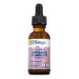 Braune Tropfflasche mit schwarzem Deckel. Etikett: Solaray Oregano Complete, 70% Carvacrol, 1 FL OZ/30 mL.