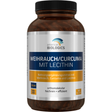 Rückseite einer Nahrungsergänzungsmitteldose mit Zutatenliste und Nährstoffangaben. Enthält Weihrauch, Lecithin und Kurkuma-Extrakt.
