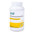 Eine weiße Flasche mit dem Aufdruck "SFI Health Glucosamine/Chondroitin". Der Text "Joint and Cartilage Support" ist ebenfalls sichtbar. Die Flasche enthält 90 Kapseln eines Nahrungsergänzungsmittels.