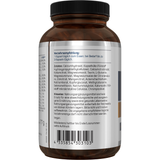 Weiße Flasche mit Etikett "MINERALS FOR LIFE" von American Biologics. Enthält 90 Kapseln. Nahrungsergänzungsmittel mit Mineralstoffen.