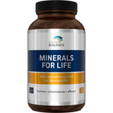 Weiße Plastikflasche mit Nährstoffangaben auf dem Etikett, enthält verschiedene Mineralien und Vitamine. Hersteller: Supplementa B.V.