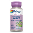 Flasche mit Solaray Vital Extracts Olive, 250 mg, 17% Oleuropein, 60 VegCaps. Unterstützt Immunsystem, vegan, laborgeprüft.