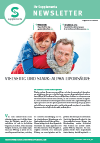 Titelseite der Supplementa Monatsnews im Januar 2013