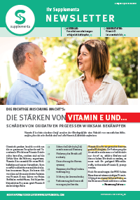Titelseite der Supplementa Monatsnews im Oktober 2013