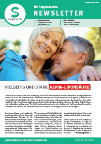 Titelseite der Supplementa Monatsnews im März 2014