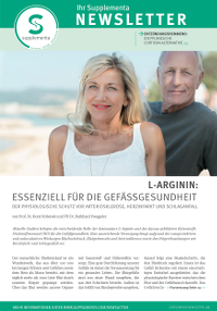 Titelseite der Supplementa Monatsnews im August 2014