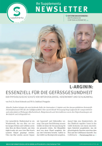 Newsletter-Titelseite im August 2014