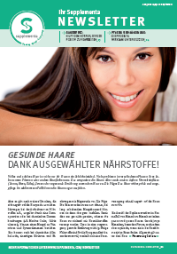 Newsletter-Titelseite im September 2014