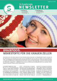 Newsletter-Titelseite im Januar 2015