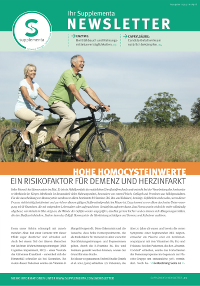 Newsletter-Titelseite im April 2015