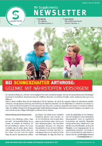 Titelseite der Supplementa Monatsnews im September 2015