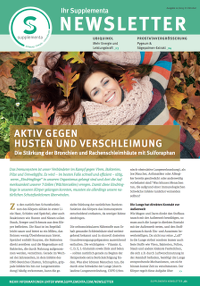 Titelseite der Supplementa Monatsnews im Oktober 2015