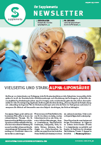 Newsletter-Titelseite im März 2014