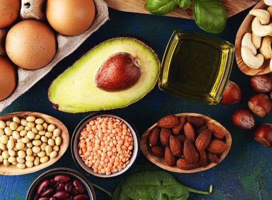 Lebensmittel mit Aminosäuren