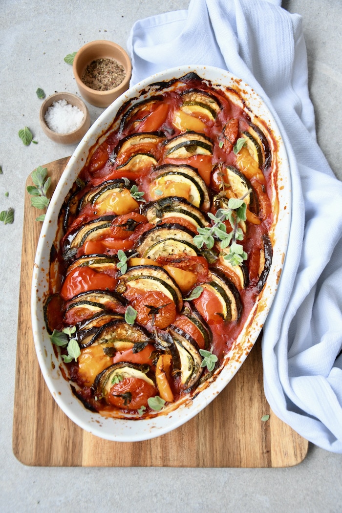 Ratatouille aus dem Ofen