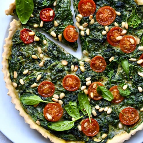 Spinat-Quiche