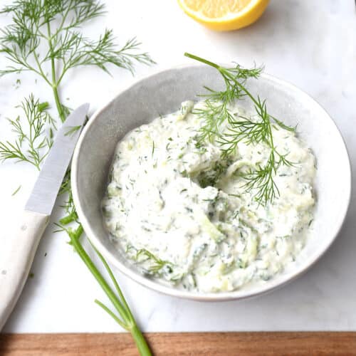 Tzatziki - pflanzlich & sojafrei