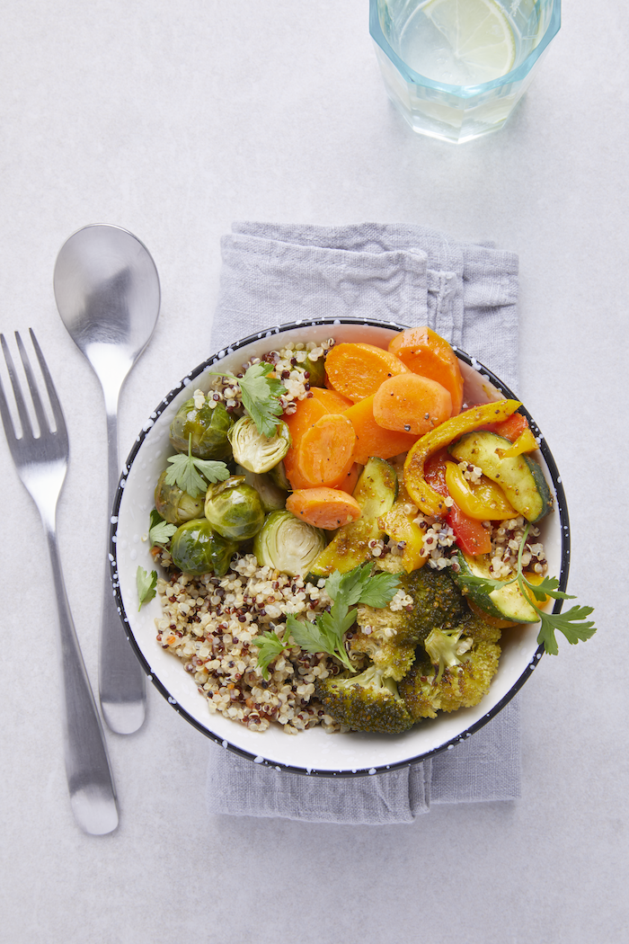Gemüse-Bowl mit Quinioa