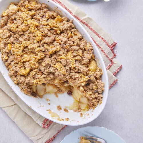 Apfelcrumble