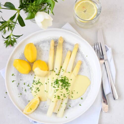 Vegane Hollandaise für Spargel & Co.