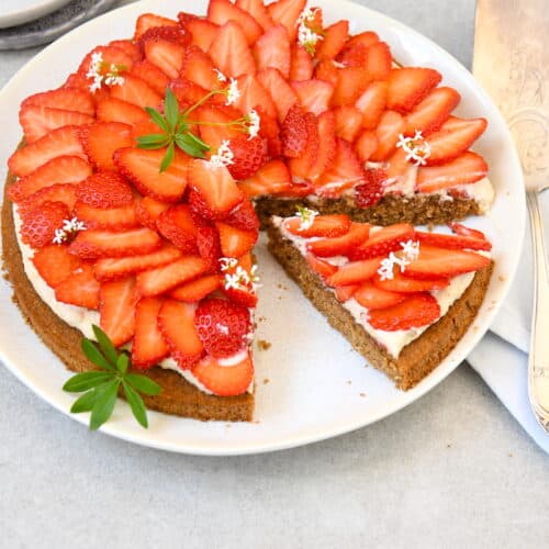 Erdbeerkuchen