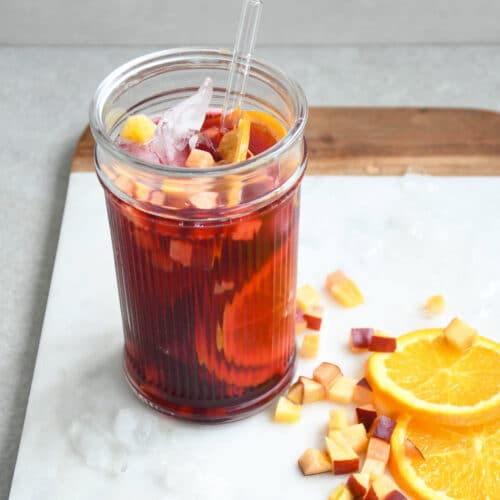 Hibiskustee Limonade