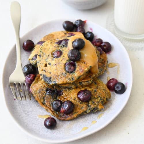 Blaubeer Pancakes