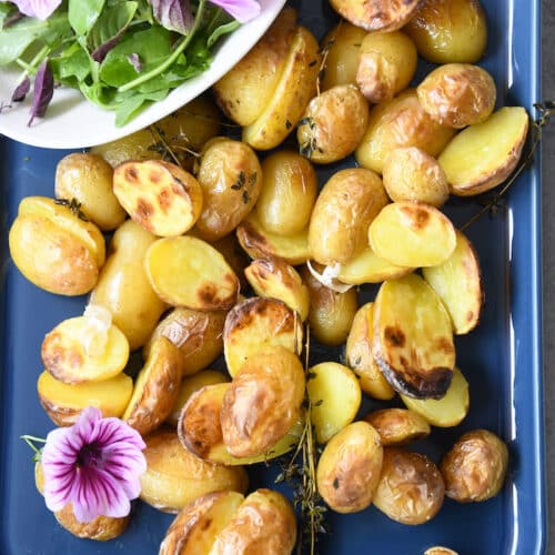 Kartoffeln vom Blech