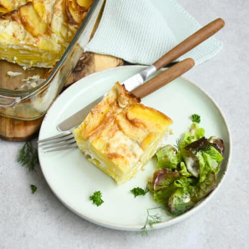 Cremiges Kartoffelgratin