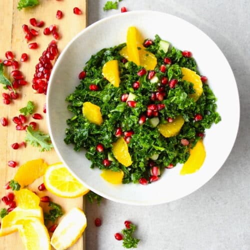 Fruchtiger Grünkohlsalat