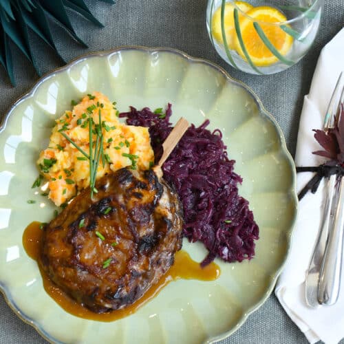 Vegane „Gänsekeule“
