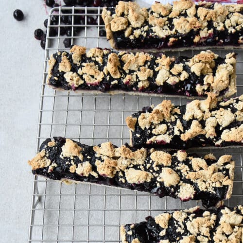 Wild Blueberry Bars