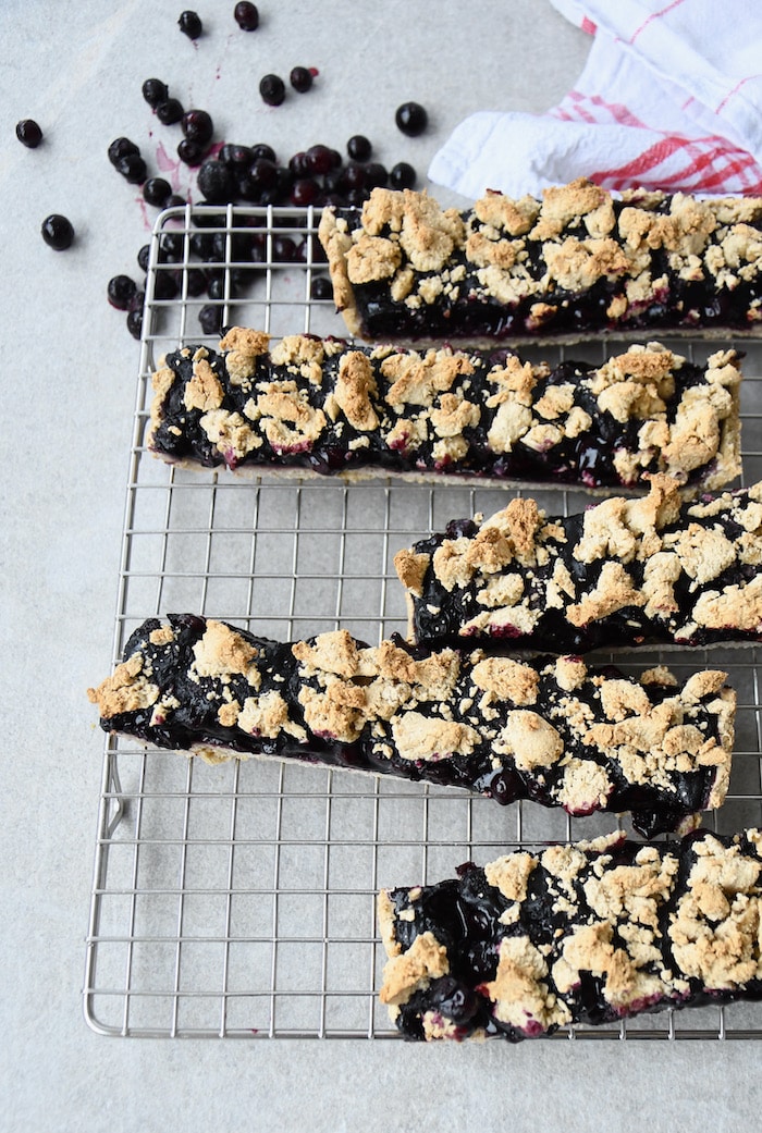 Wild Blueberry Bars